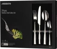 Набор столовых приборов Ardesto Black Mars Tia 24 шт. серебряный AR0724TS