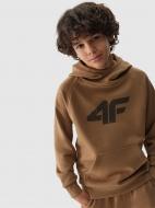 Джемпер 4F SWEATSHIRT M0925 / BLUZA M0925 4FJWSS24TSWSM0925-83S р.158 бежевый