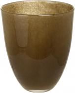 Ваза Гутняр цветочная 20 см коричневая