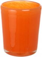 Ваза Гутняр коническая 15 см оранжевая