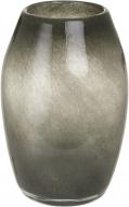 Ваза Гутняр бочка 30 см темно-серая