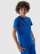 Футболка 4F TSHIRT M1115 / TSHIRT M1115 4FJWSS24TTSHM1115-36S р.158 синий