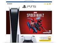 Ігрова консоль Sony PlayStation 5 Ultra HD Blu-ray (Marvel's Spider-Man 2) white