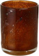 Ваза Гутняр цилиндр 18 см коричневая