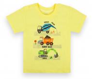 Футболка для мальчиков GABBI FT-21-4-1/1 р.80 желтый