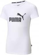 Футболка Puma ESS LOGO TEE G 58702902 р.116 белый