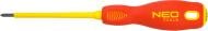 Отвертка NEO tools крестовая PZ1 x 80 мм, (1000 В) CrMo 04-062