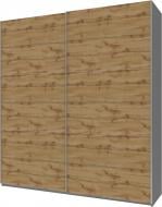 Шкаф-купе Кайзер Doros 2200x600x2400 мм дуб тахо двери ДСП