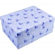Коробка подарочная Лавандовая "Коньки" 27x20x11.5 см 1410594605