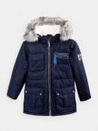 Куртка-парка для хлопчиків 4F HJZ21-JKUM001A-31S синя