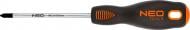 Отвертка NEO tools крестовая PZ1 x 100 мм, CrMo 04-032