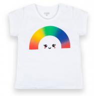 Футболка для девочки GABBI FT-21-5-2/1 р.86 белый