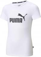 Футболка Puma ESS LOGO TEE G 58702902 р.152 белый