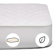 Наматрасник MirSon Стандарт Тенсель (Modal) 306 обычный с резинкой по периметру 26х160x200 см