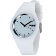 Наручний годинник Rubber White 9068C Skmei