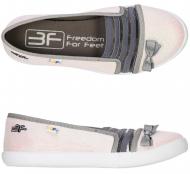 Туфли унисекс 3F р.34 розовый 4LB-GP/6