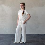 Штаны для девочек Эдельвика р.146 салатовый с розовым 221-25/11