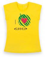 Футболка для девочки GABBI FT-21-9-1/1 р.134 желтый Футболка для девочки GABBI FT-21-9-1/1 р.134 желтый