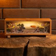 Декор-панорама Wood Posters Аквариум, лакированное дерево