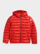 Пуховик для мальчиков 4F HJZ21-JKUMP001A-62S красный