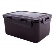 Контейнер для хранения пластиковая Алеана 169031 «Винтаж» 0,65 л темно-коричневый 80x105x170 мм