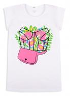 Футболка для девочек GABBI FT-20-18-1 /1 Лайк р.128 белый