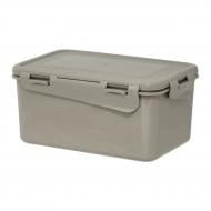 Контейнер для хранения пластиковая Алеана 169031 «Винтаж» 0,65 л какао 80x105x170 мм