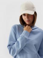 Кепка 4F BASEBALL CAP F279 / CZAPKA Z DASZKIEM F279 4FWSS24ACABF279-83S S білий