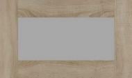 Фасад для кухни Грейд Дуб сонома 355х596 н/св ВТ стекло сатин сборный