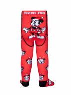 Колготки детские унисекс Conte-Kids новогодние Disney 21С-31СПМ 585 р.92-98 красный
