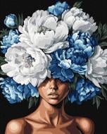 Картина по номерам Цветущая мысль с дополнительными металлическими красками ©victoria_art___ Ideyka