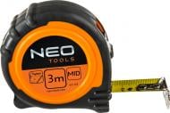 Рулетка NEO tools сталева стрiчка магніт 67-113 3  м x 19  мм