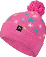 Шапка McKinley Mely II jrs р.52-54 294880-395 черно-розовый