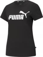 Футболка Puma ESS LOGO TEE 58677401 р.XL черный