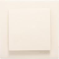 Выключатель одноклавишный Nilson Touran без подсветки кремовый