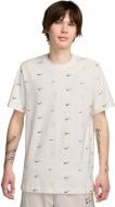 Футболка Nike NS TEE 90 12O AOP FQ8036-133 р.2XL бежевый