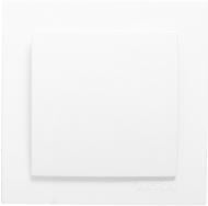 Выключатель одноклавишный Nilson Touran без подсветки белый