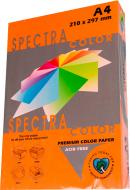 Бумага офисная цветная CRYSTAL A4 80 г/м оранжевый 100 листов