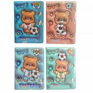 Блокнот Malevaro 3D Футболист 130x183 мм