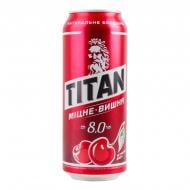 Пиво Черниговское Титан со вкусом вишни ж/б 0,5 л