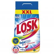 Порошок для машинного та ручного прання Losk 3 + 1 Color 6 кг