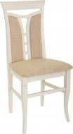 Стілець обідній Mary 520 Floreale Cremona білий/коричневий