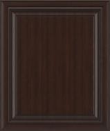 Фасад для кухни Грейд Орех патина 713x596 н/св под п/м рамочный