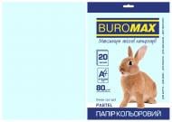 Папір офісний кольоровий Buromax A4 80 г/м Pastel 20 аркушів BM.2721220-14 блакитний