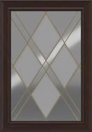 Фасад для кухни Грейд Орех патина 713x496 ВТ рамочный