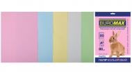 Папір офісний кольоровий Buromax A4 80 г/м Pastel 20 аркушів BM.2721220-99 різнокольоровий