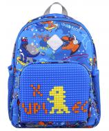 Рюкзак шкільний Upixel Futuristic Kids School Bag Dinosaur синій U21-001-B
