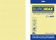 Бумага офисная цветная Buromax A4 80 г/м Euromax Pastel 20 листов BM.2721220E-08 желтый