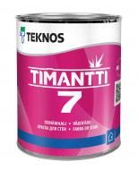 Краска TEKNOS TIMANTTI 7 мат біла 0,9 л