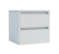 Тумба прикроватная Идея 2я 400x400x350 мм нимфея альба/нимфея альба Тумба прикроватная Идея 2я 400x400x350 мм нимфея альба/нимфея альба